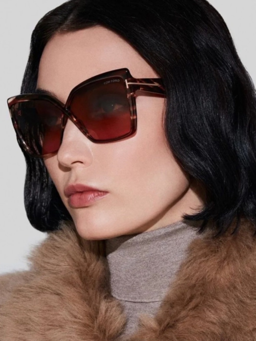 Tom Ford Fiore Butterfly Sunglasses